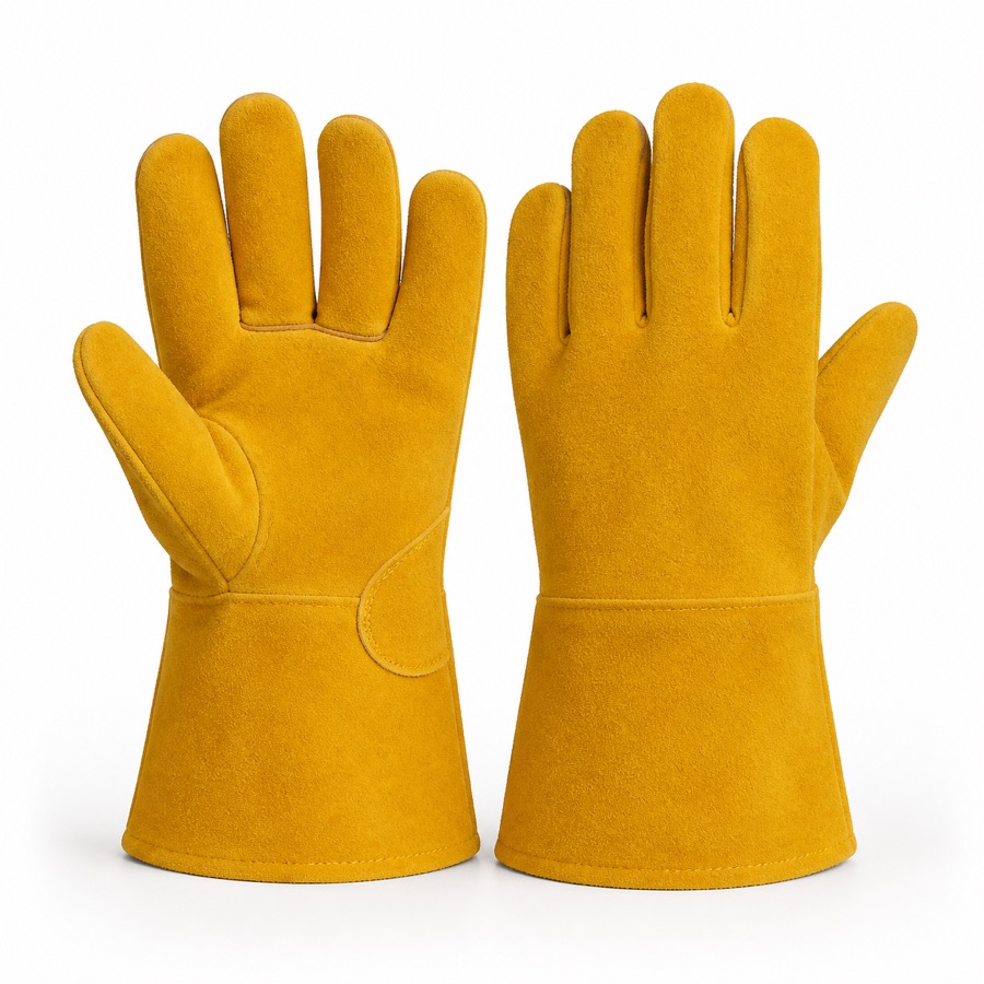 YM-WL200 leather welding gloves